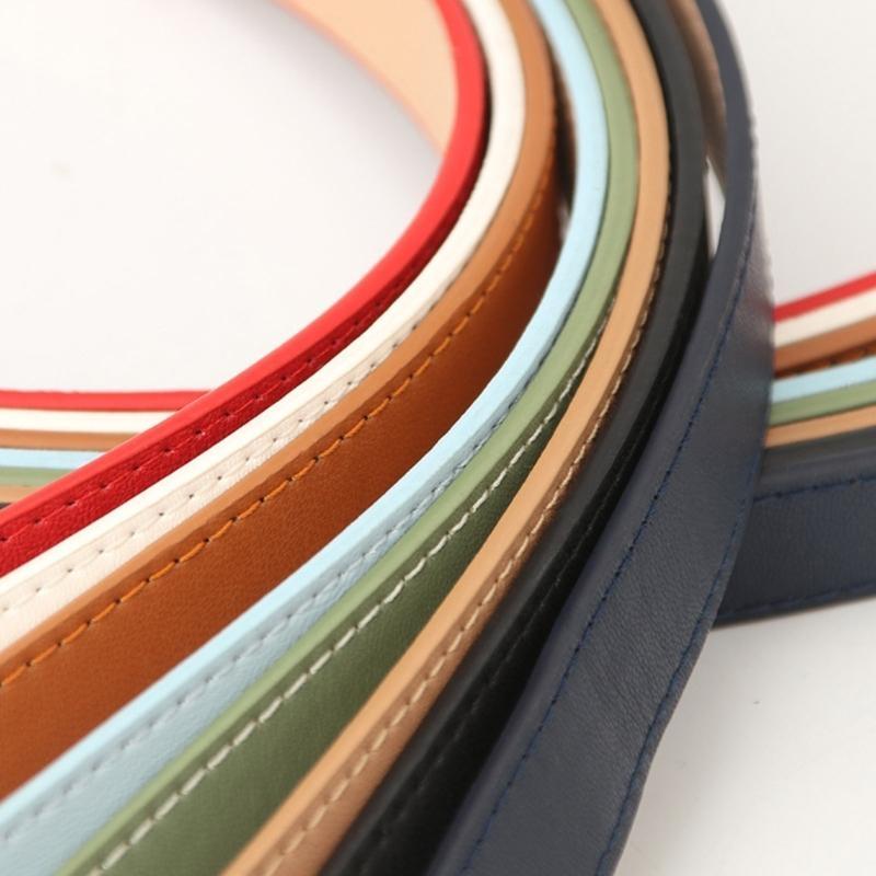 Formal Belt Leather Thin - 652F Sabuk Pinggang Dewasa Punk dengan