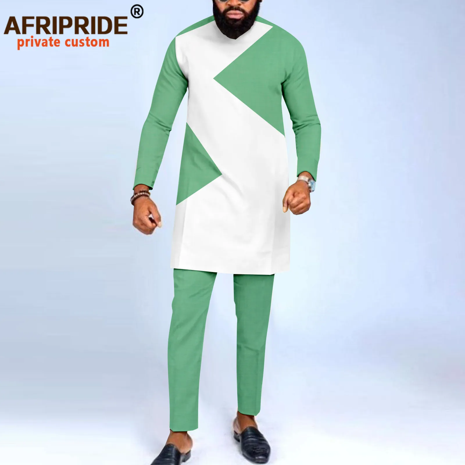 Men Formal Party Wear Shirt - Dashiki Baju Pria Afrika ukuran besar