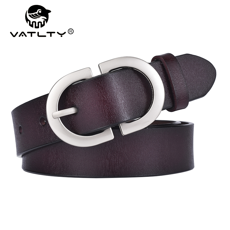 Formal Belt Leather Thin - VATLTY 2022 Sabuk Kulit Wanita 2.8Cm