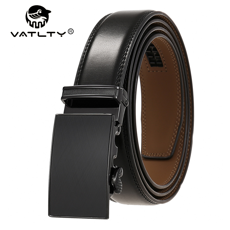 Formal Belt Leather Thin - VATLTY Sabuk Kulit Pria Asli Resmi