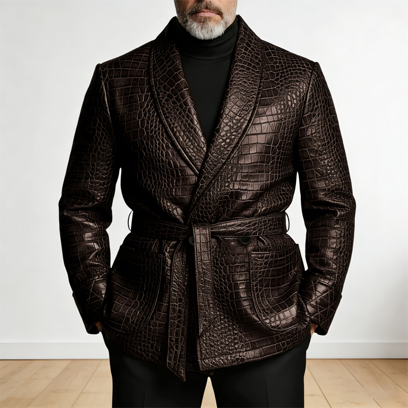Men Formal Wear Jacket - ﻿ Jas Blazer Kulit Pria Motif
