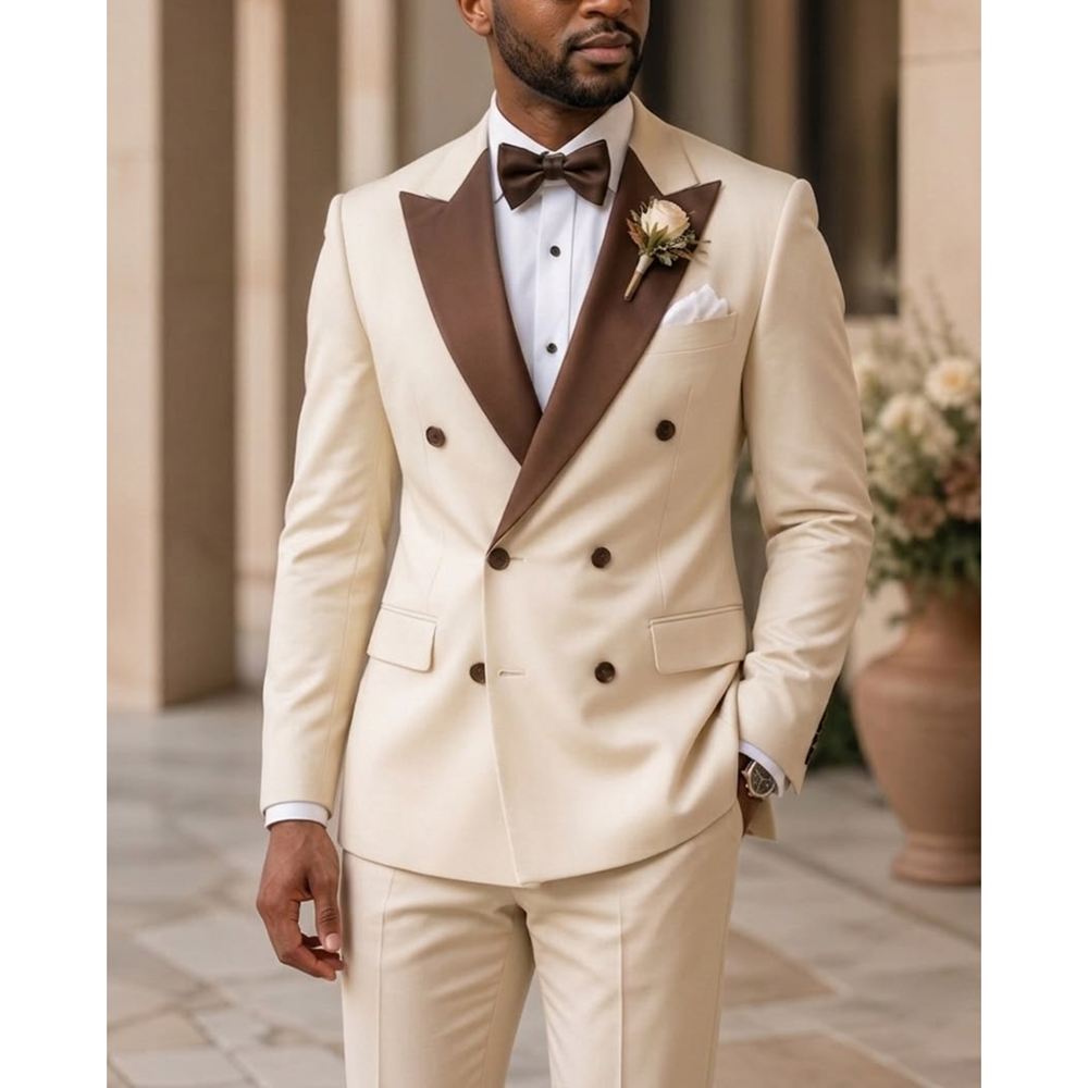 Men Formal Wear Fashion - Setelan Tuxedo Pria Double Breasted Model