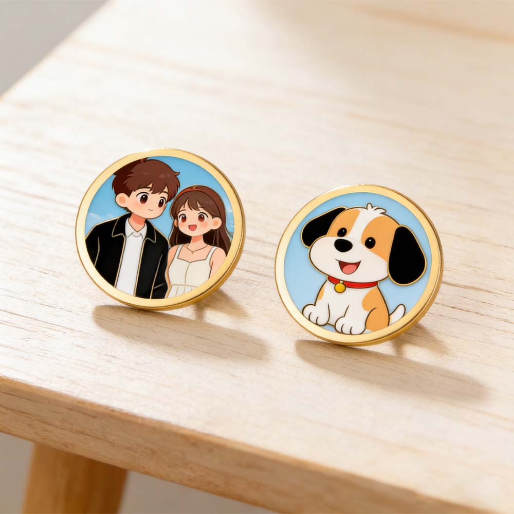 Pin Bros Personalisasi Foto Ta - Tuxedo Lapel Pin ulasan dan harga