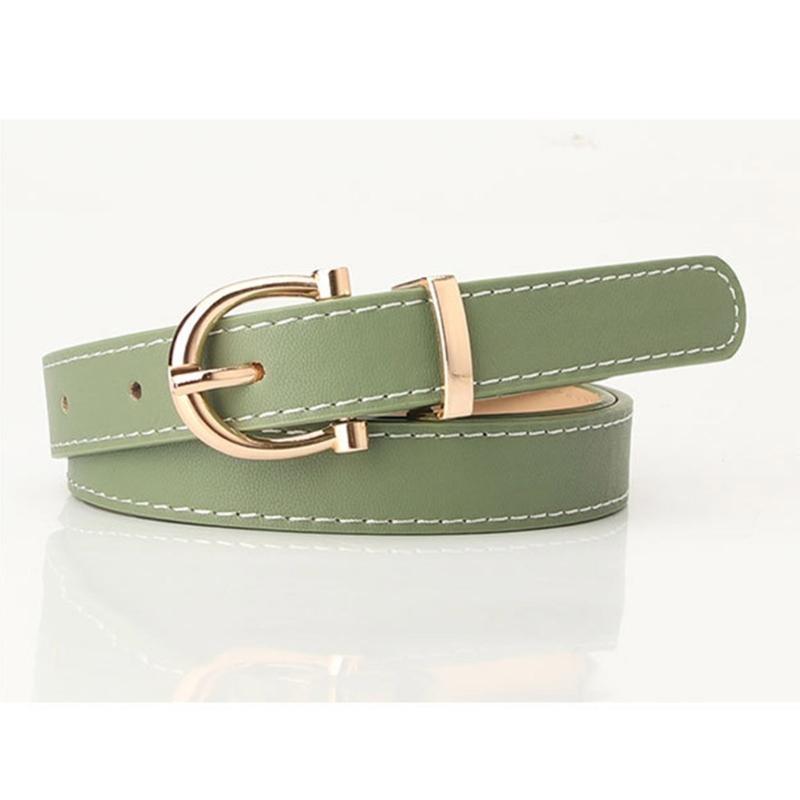 652F Sabuk Pinggang Dewasa Pun - Formal Belt Leather Thin ulasan dan harga