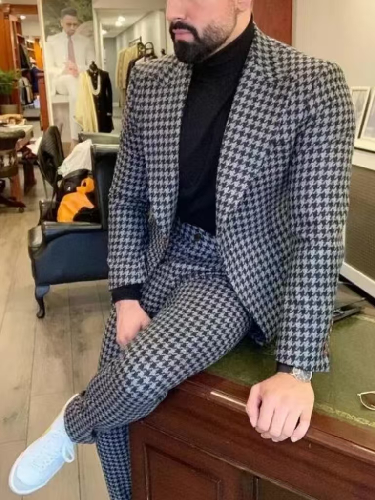 Setelan Jas Pria Vintage Hound - Men Formal Wear Pants ulasan dan harga