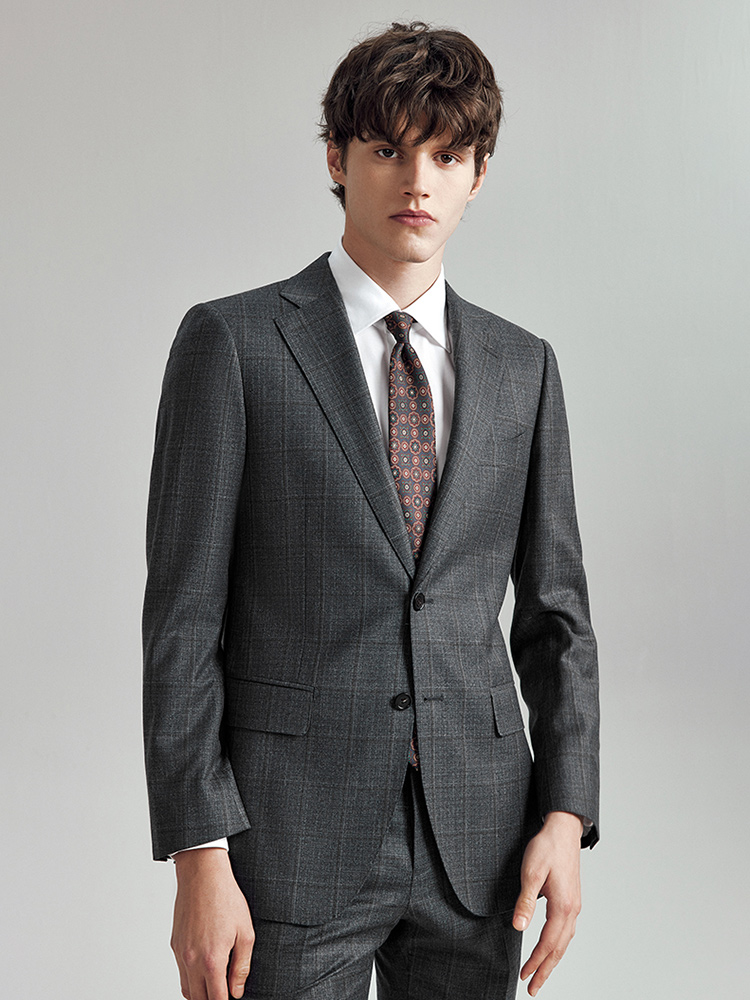 Setelan Wol 100% untuk Pria Pa - Men Formal Wear Fashion ulasan dan harga