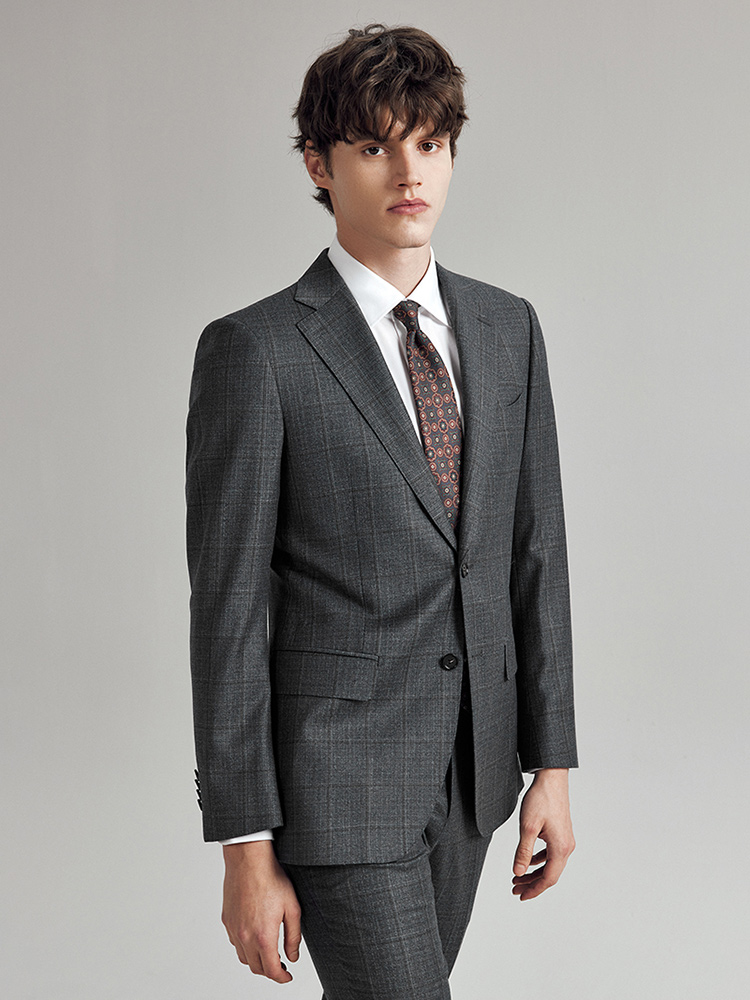 Setelan Wol 100% untuk Pria Pa - Men Formal Wear Fashion ulasan dan harga