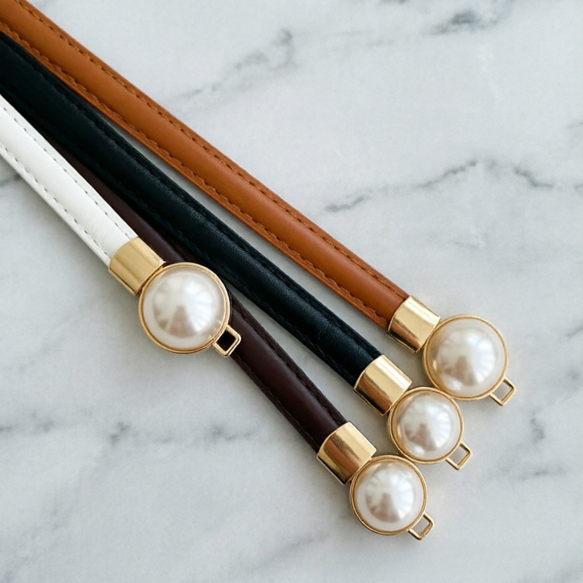 Sabuk Pinggang Kulit PU Tipis  - Formal Belt Leather Thin ulasan dan harga