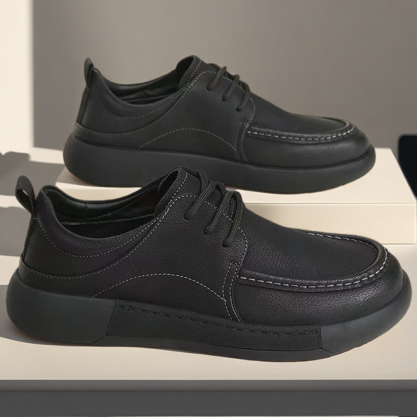 Sepatu pria kulit formal kasua - Men Formal Wear Design ulasan dan harga