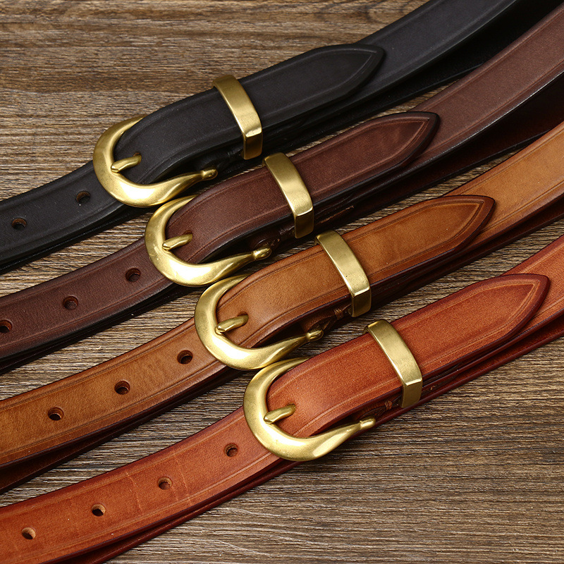 Sabuk Kulit Asli Wanita 85-120 - Formal Belt Leather Thin ulasan dan harga