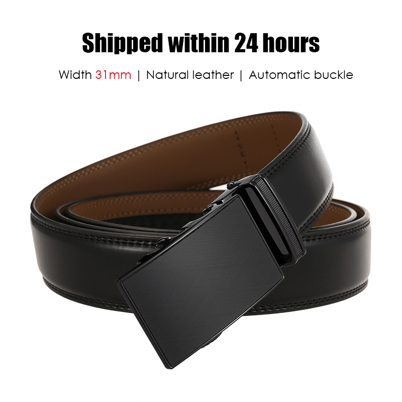 VATLTY Sabuk Kulit Pria Asli R - Formal Belt Leather Thin ulasan dan harga