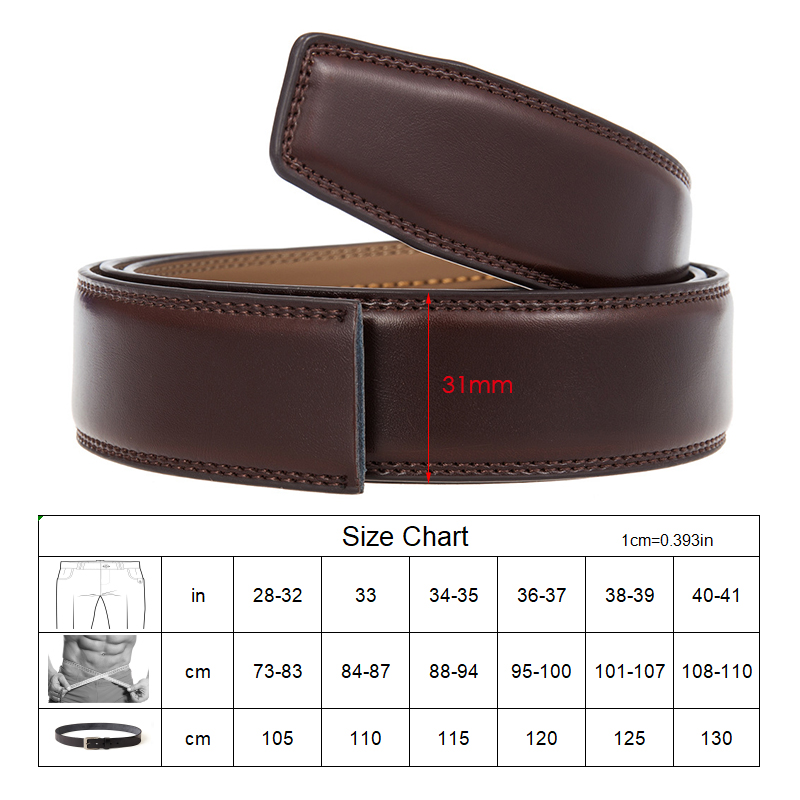 VATLTY Sabuk Kulit Pria Asli R - Formal Belt Leather Thin ulasan dan harga