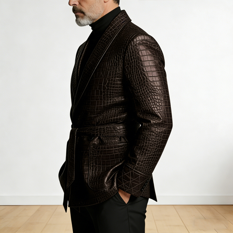    Jas Blazer Kulit Pria Moti - Men Formal Wear Jacket ulasan dan harga