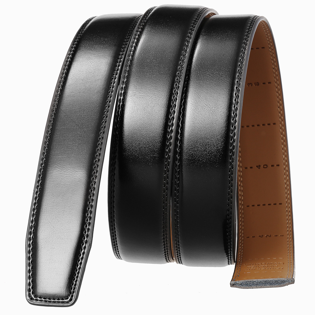 Sabuk Ratchet Otomatis Kulit S - Formal Belt Leather Thin ulasan dan harga