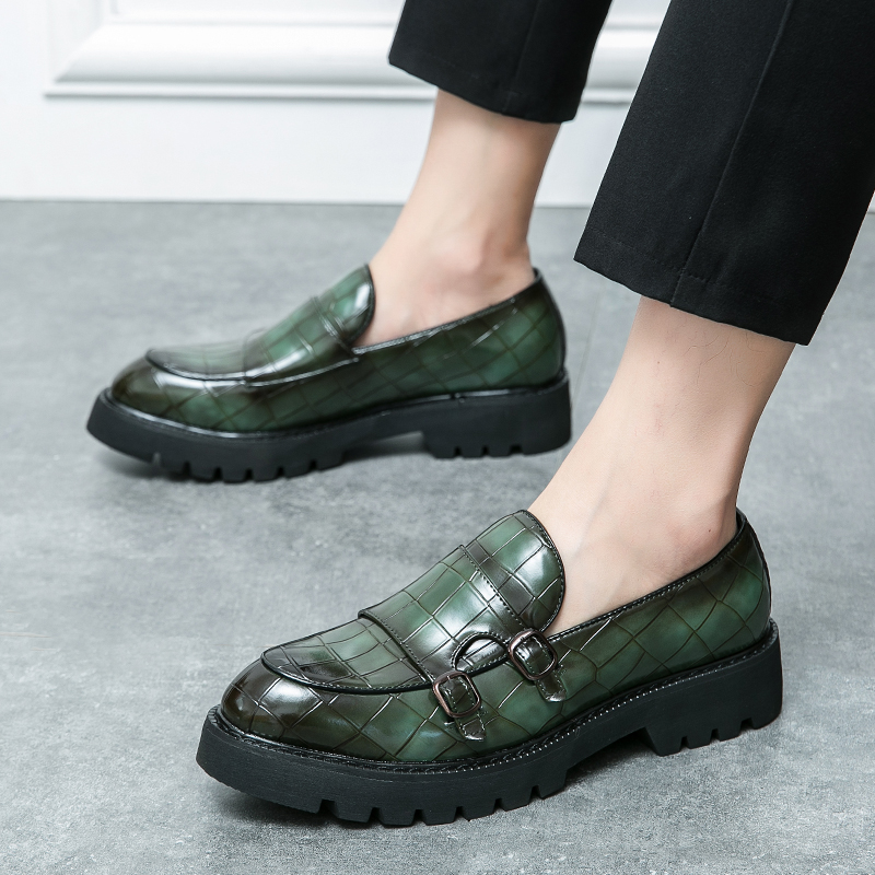 Sepatu kulit kasual modis pria - Men Formal Wear Fashion ulasan dan harga