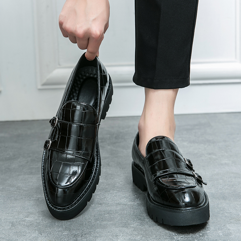 Sepatu kulit kasual modis pria - Men Formal Wear Fashion ulasan dan harga