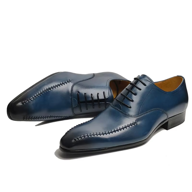Sepatu Kulit Asli Pria Mewah B - Men Formal Wear Design ulasan dan harga