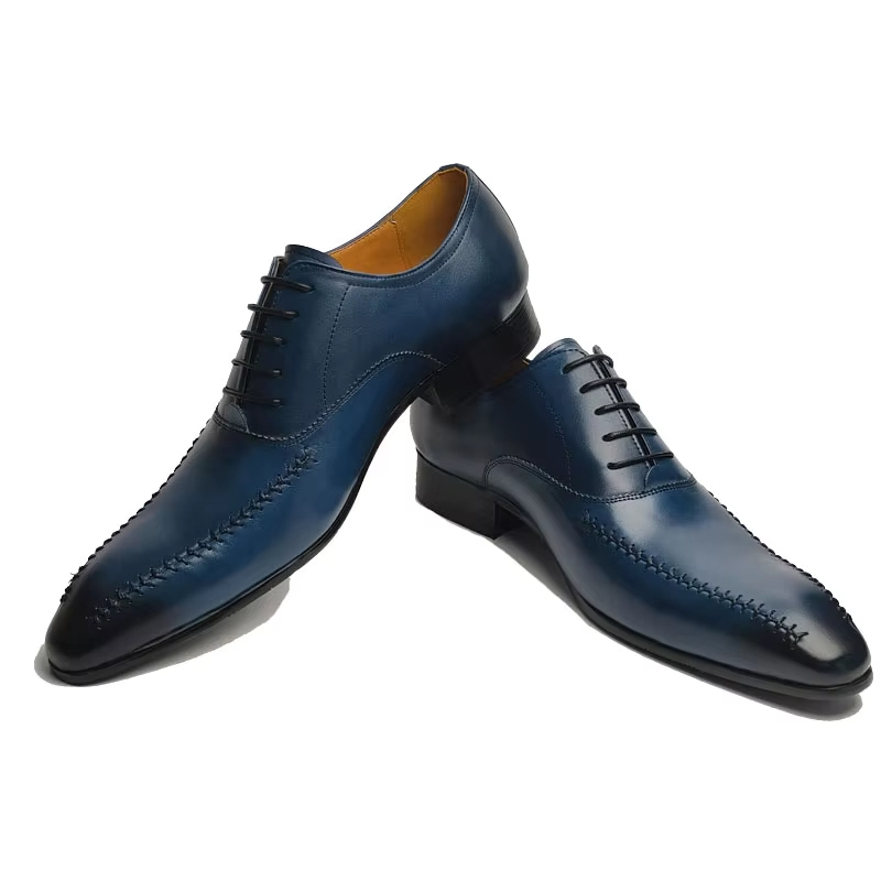 Sepatu Kulit Asli Pria Mewah B - Men Formal Wear Design ulasan dan harga
