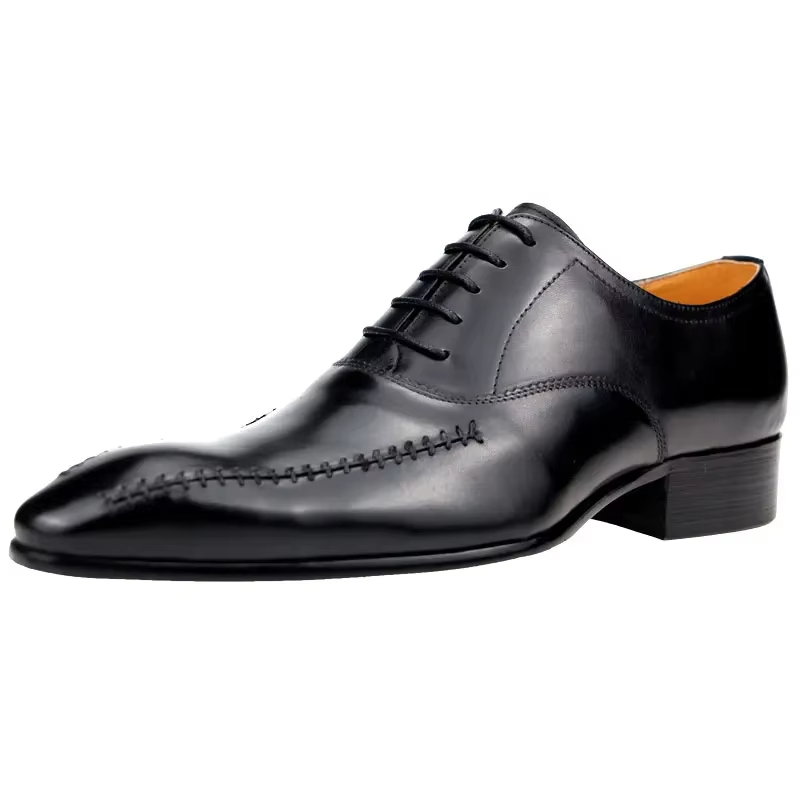 Sepatu Kulit Asli Pria Mewah B - Men Formal Wear Design ulasan dan harga