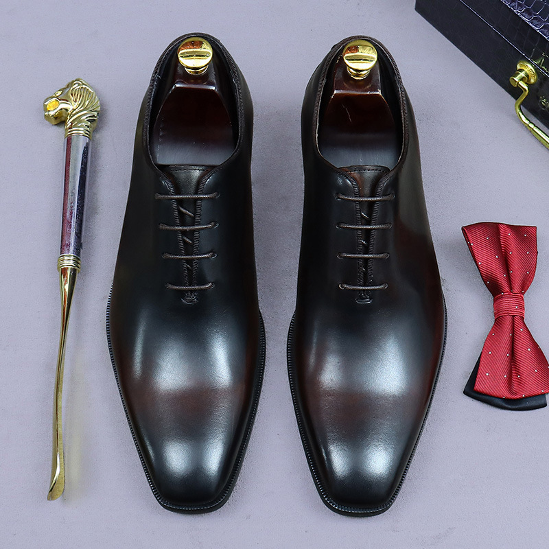 Sepatu Oxford Wholecut Pria Ku - Men Formal Wear Design ulasan dan harga