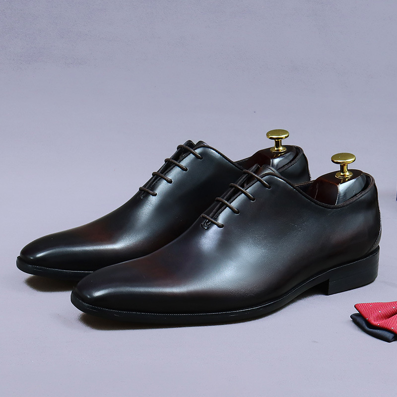 Sepatu Oxford Wholecut Pria Ku - Men Formal Wear Design ulasan dan harga