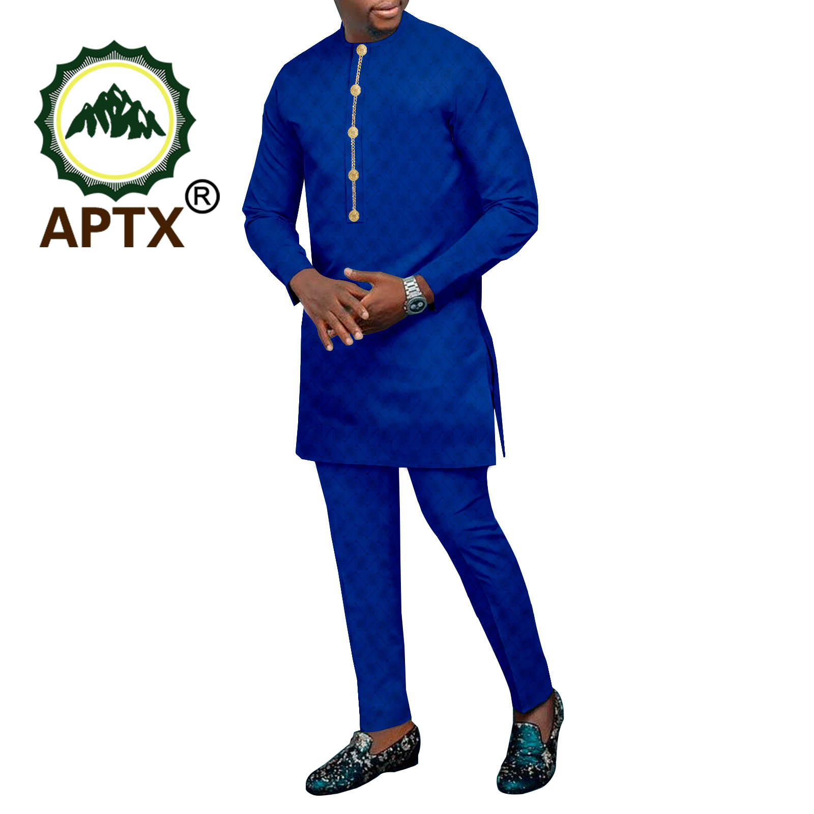 Dashiki Kemeja Panjang Pria Ce - Men Formal Party Wear Shirt ulasan dan harga