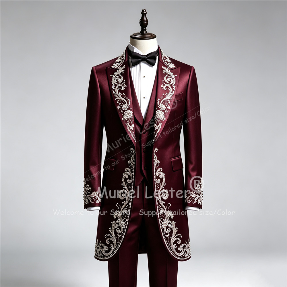 Jas Tuxedo Pernikahan Pria Mew - Men Formal Wear Pants ulasan dan harga